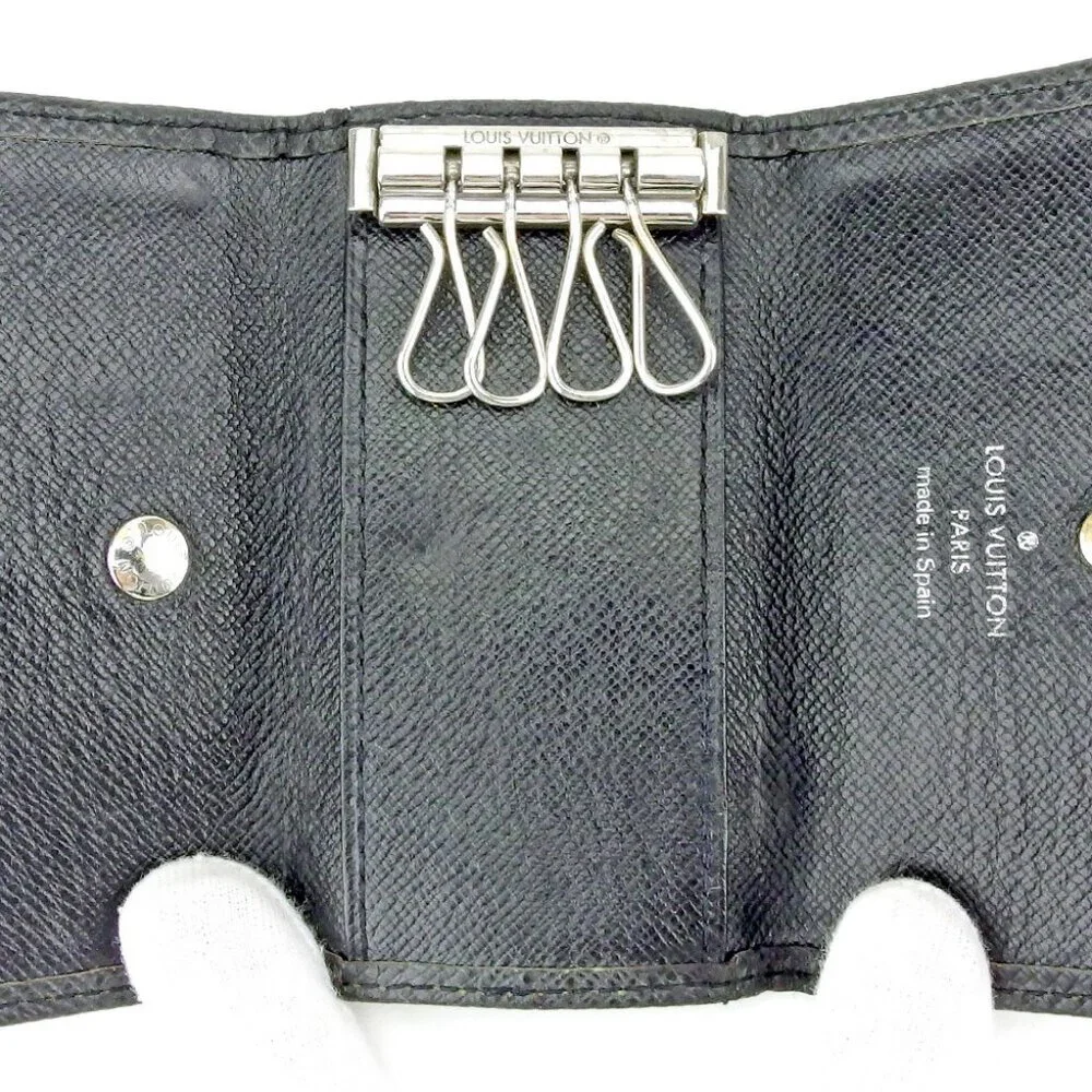 Louis Vuitton Key Case Tiger Leather Authentic USED